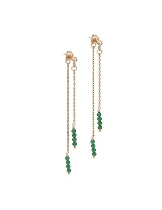 Kolczyki z kocim okiem