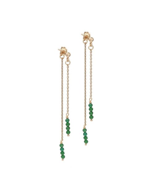 Kolczyki z kocim okiem