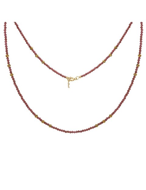 Naszyjnik AUTUMN Granat 925