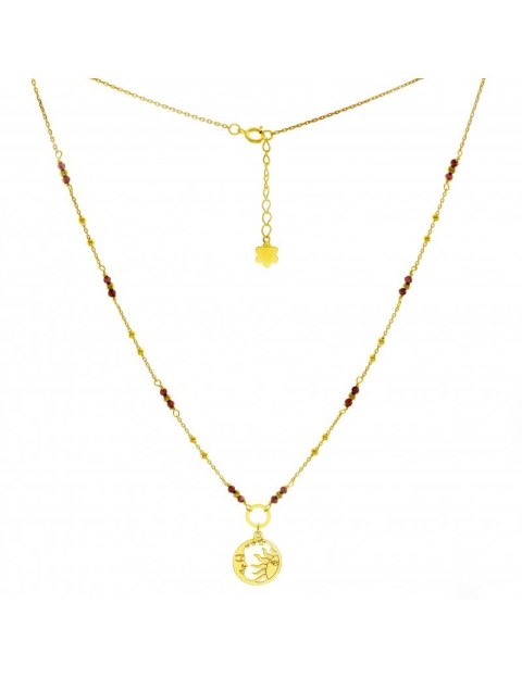 Naszyjnik Ciao Granat 925