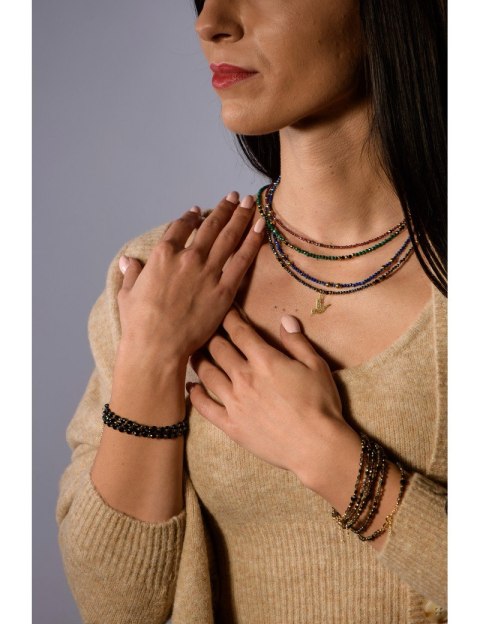 Naszyjnik GREEN Malachit 925