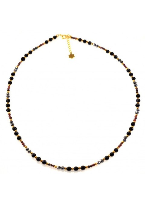 Naszyjnik Granat 925