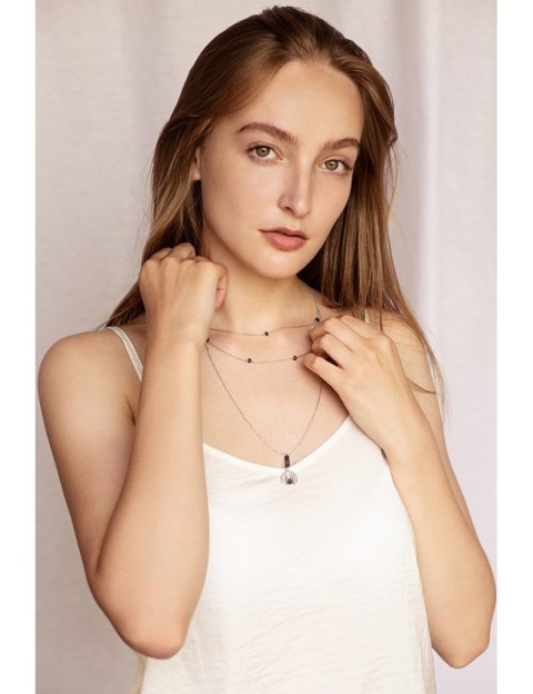 Naszyjnik Jadeit Muszla 925