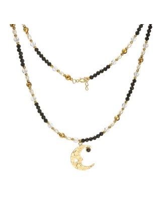 Naszyjnik KSIĘŻYC Perła 925