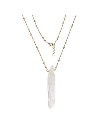 Naszyjnik NATURAL Kryształ Górski 925