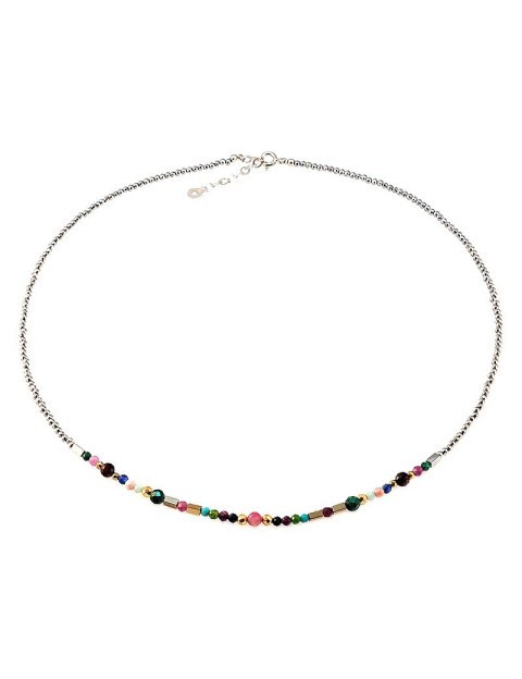 Naszyjnik PAZZO Hematyt 925