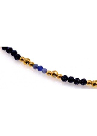 Naszyjnik Sodalit Noc Kairu 925