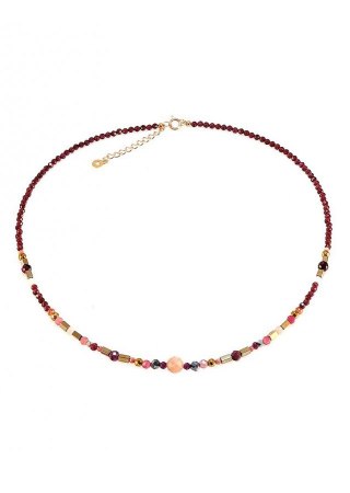 Naszyjnik Zoë Granat 925
