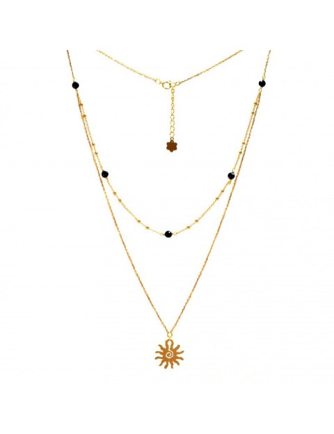 Naszyjnik łańcuszkowy Spinel 925