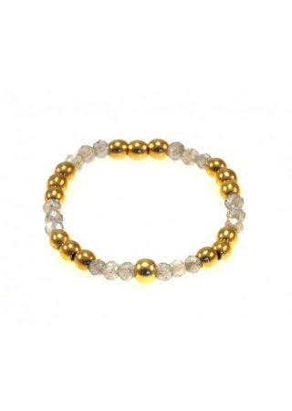 Pierścionek Labradoryt 925