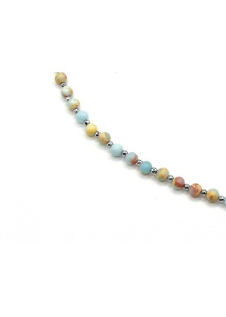 Naszyjnik JASPIS CESARSKI 925