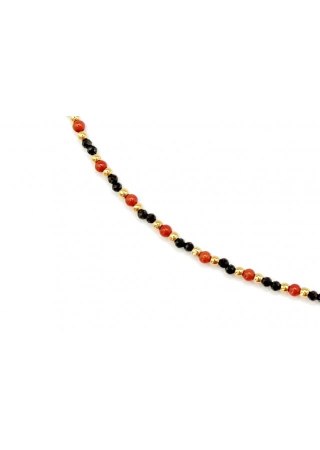 Naszyjnik RED KORAL 925