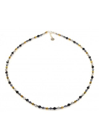 Naszyjnik TERAHERZ HEMATYT 925