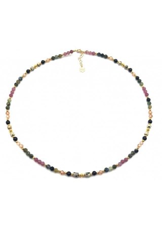 Naszyjnik TURMALIN 925