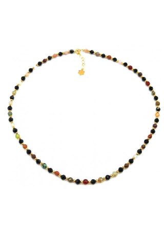 Naszyjnik TURMALIN MIX 925