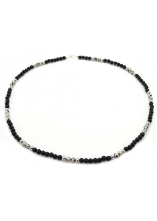 Naszyjnik Unisex Jaspis 925