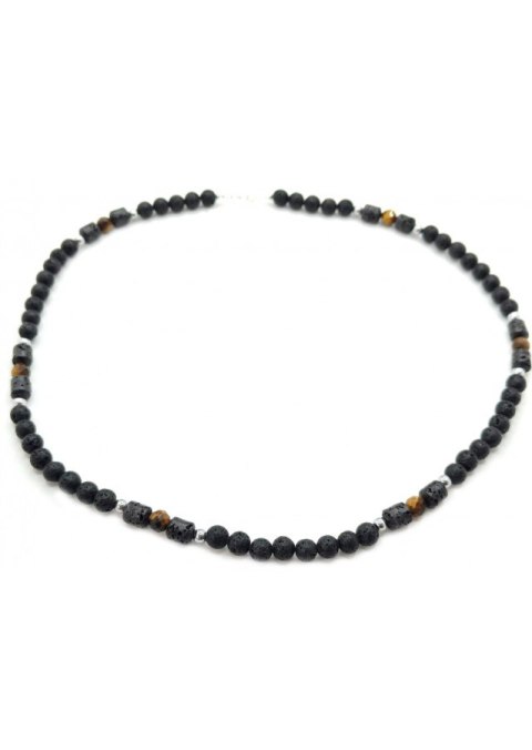 Naszyjnik męski Tygrysie oko