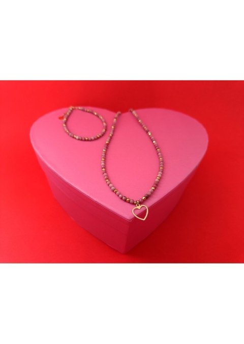 Naszyjnik z sercem 925