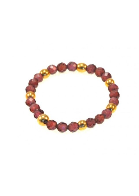 Pierścionek GRANAT 925