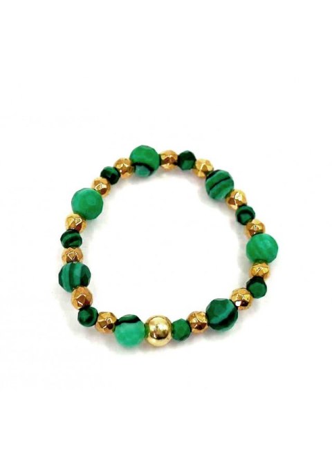 Pierścionek MALACHIT 925