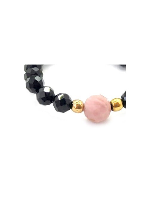 Pierścionek Rodonit 925