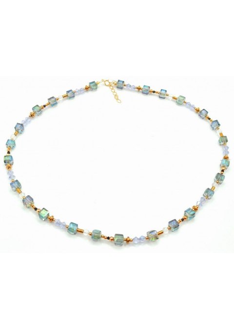 Naszyjnik Kryształki 925