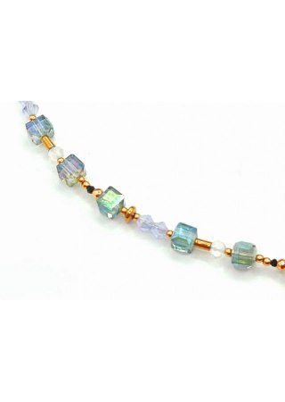 Naszyjnik Kryształki 925