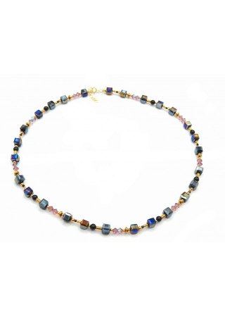 Naszyjnik Kryształki 925