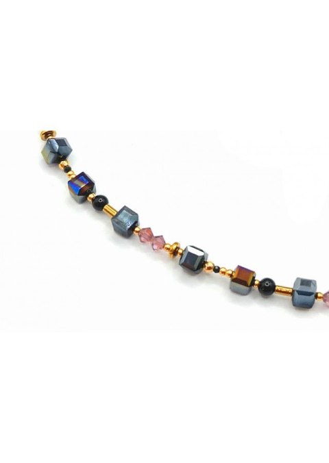 Naszyjnik Kryształki 925