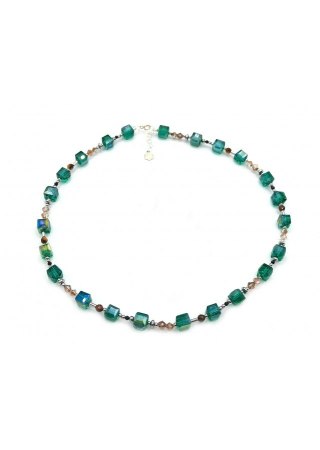 Naszyjnik Kryształki 925