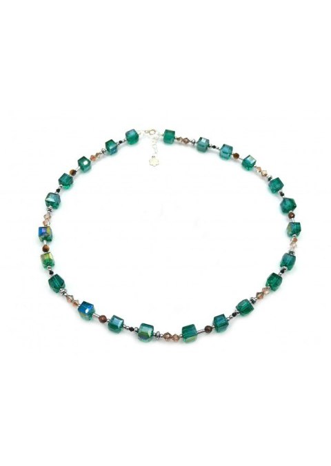 Naszyjnik Kryształki 925