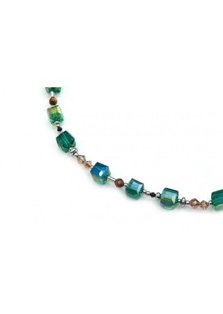 Naszyjnik Kryształki 925