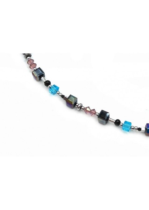 Naszyjnik Kryształki 925