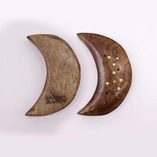 Skorpion - podstawka na kadzidełka z grawerem znaku zodiaku