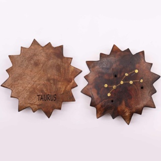 Byk - podstawka na kadzidełka z grawerem znaku zodiaku