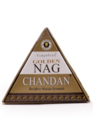 Kadzidełka Backflow Jumbo Golden Nag - Chandan