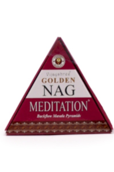 Kadzidełka Backflow Jumbo Golden Nag - Medytacja