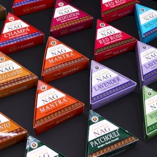 Kadzidełka Backflow Jumbo Golden Nag - Medytacja