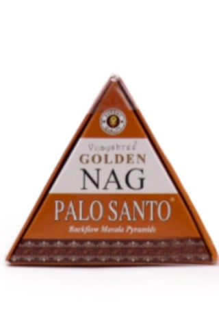 Kadzidełka Backflow Jumbo Golden Nag - Palo Santo