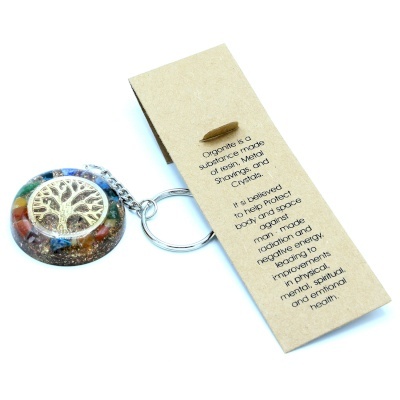 Brelok z Orgonitem - Kamienie - Czakry - Drzewo Życia