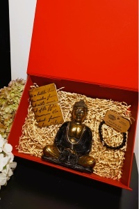 Zestaw upominkowy-Budda+Bransoletka+Notatnik