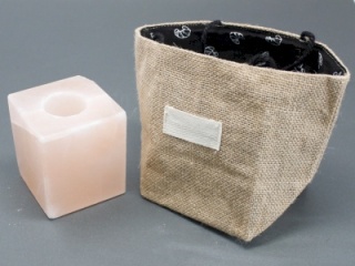 Duży Koszyk z Czarną Podszewką