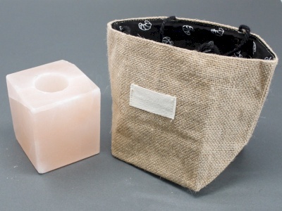 Duży Koszyk z Czarną Podszewką