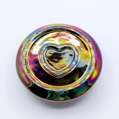 Podstawka na Palo Santo i Pęczek - Mandala - Metaliczna Tęcza