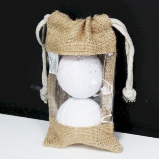 Torebka z Juty z Okienkiem 20x12cm