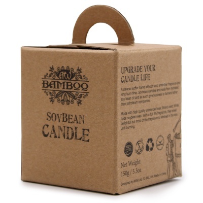 Świeczka sojowa o zapachu ogórka i mięty